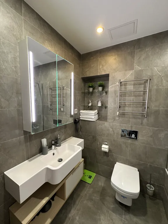 Квартира Уютные апартаменты с шикарным видом на ВДНХ и Ботанический сад — Москва