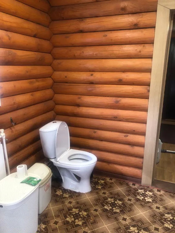 Современный дом из бревна