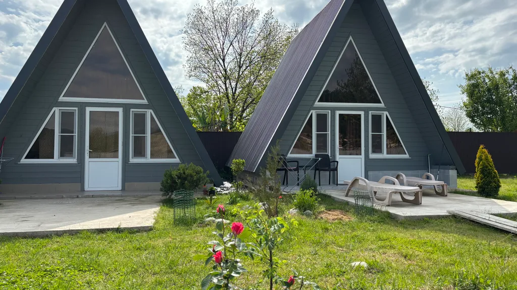 Коттедж a-frame пицунда 2 — аренда посуточно в Лдзаа