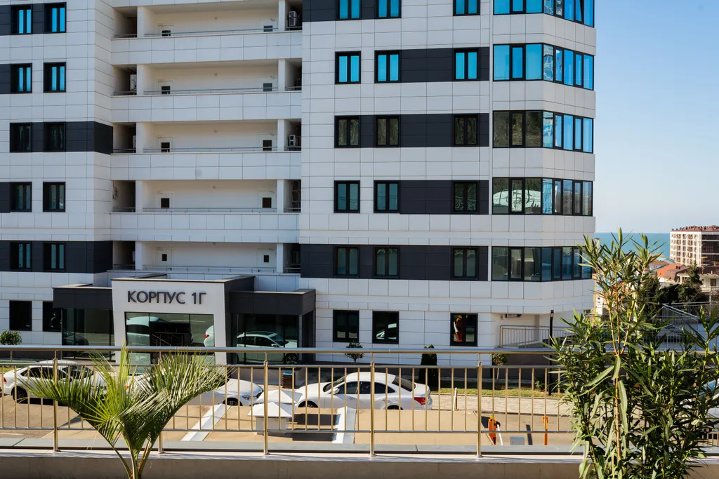 Квартира Квартира Апартамент Морская Симфония с видом на море — Адлер