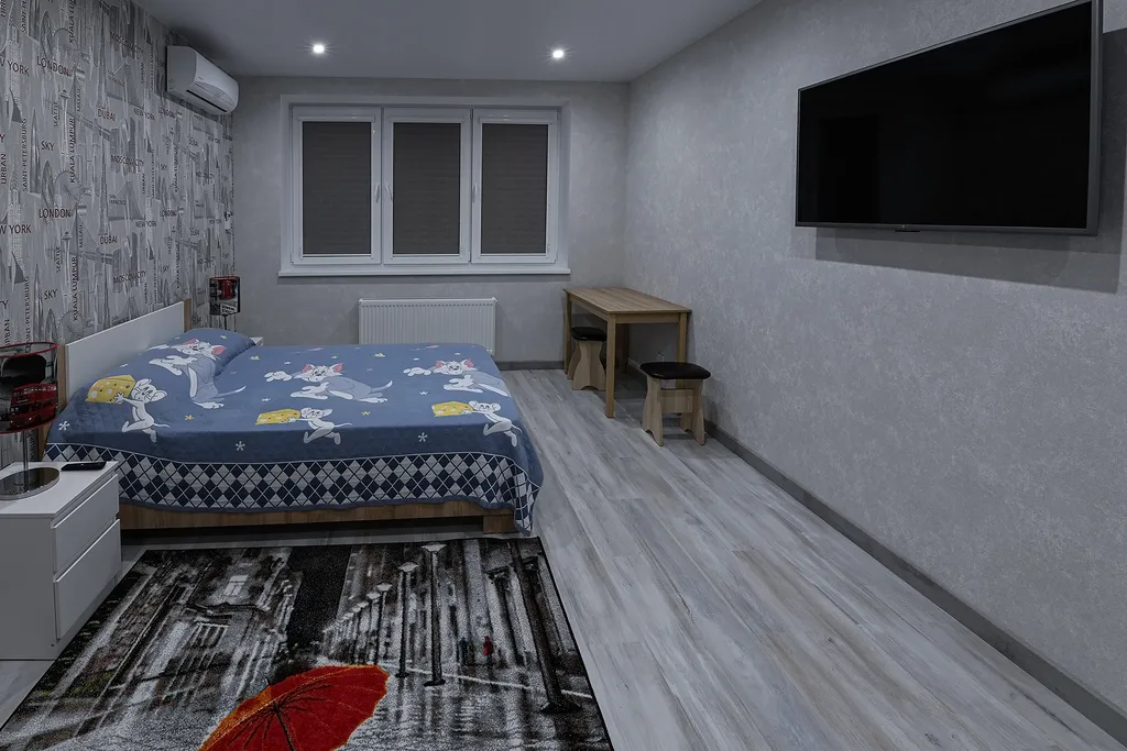 Квартира Квартира с 2 туалетами, кондиционером и хорошими отзывами — Зеленоградск