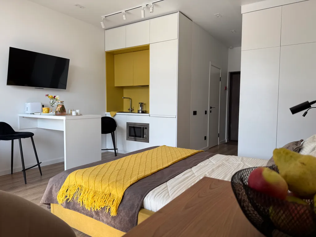 Апартамент Sun Paradise с видом на море и горы