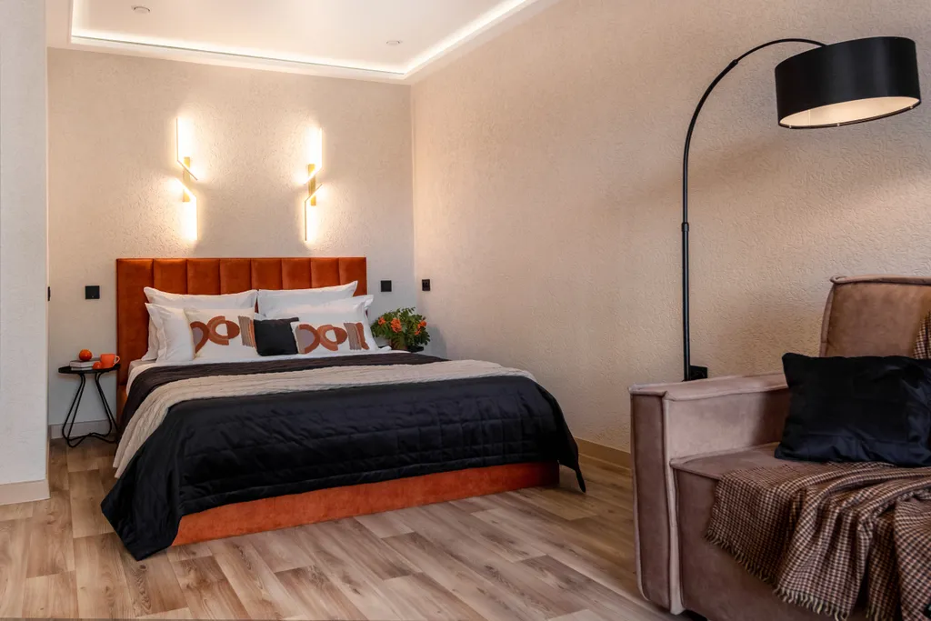 Двухкомнатные апарты с видом на горы