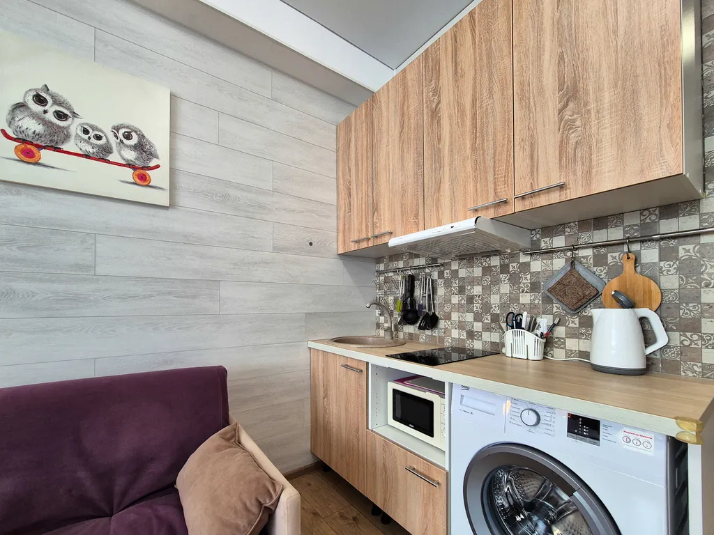 Квартира Квартира Студия с балконом у моря — Сириус