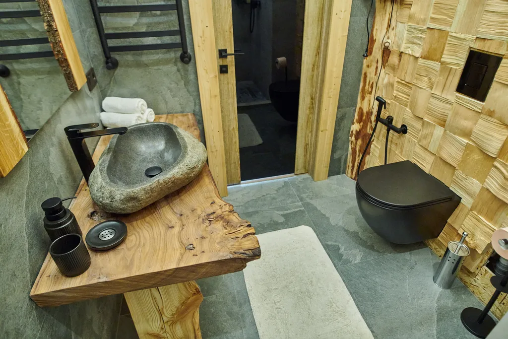 Коттедж Шале с бассейном и джакузи — Красная Поляна