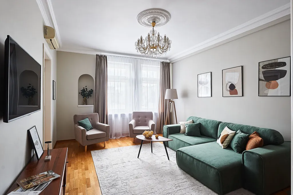 Квартира Стильная, светлая квартира с видом на Кремль — Москва