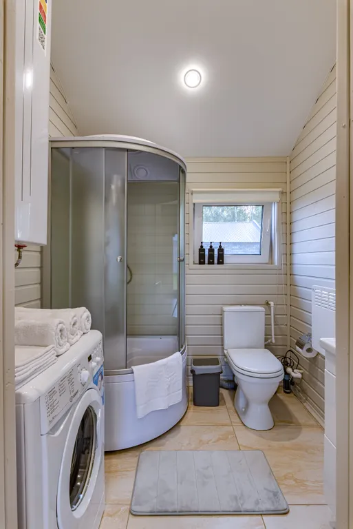 Альпийский - дом с костровой чашей и колонкой Алиса