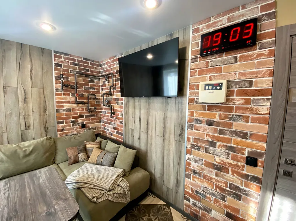 Современный домик с баней, чаном и беседкой