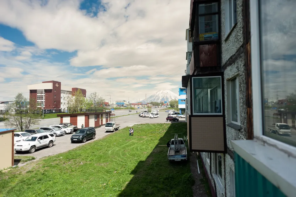 Апартамент с видом на вулкан