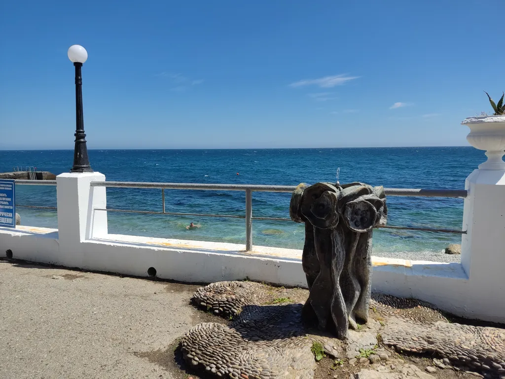 Большая студия с видом на гору Ай-Петри