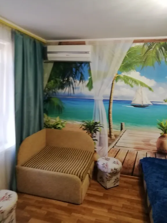 Однокомнатная квартира с двориком