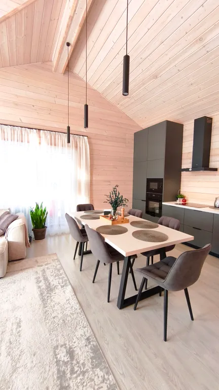 Коттедж Уютный дом с панорамным видом, просторной территорией и баней — аренда посуточно в Новое Токсово