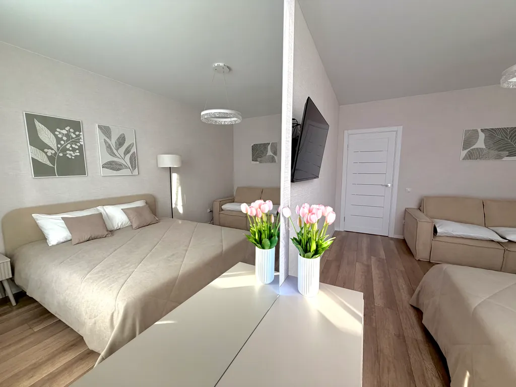 Квартира Живите с комфортом, путешествуйте без границ: Апартаменты в Иноземцево — аренда посуточно в Иноземцево