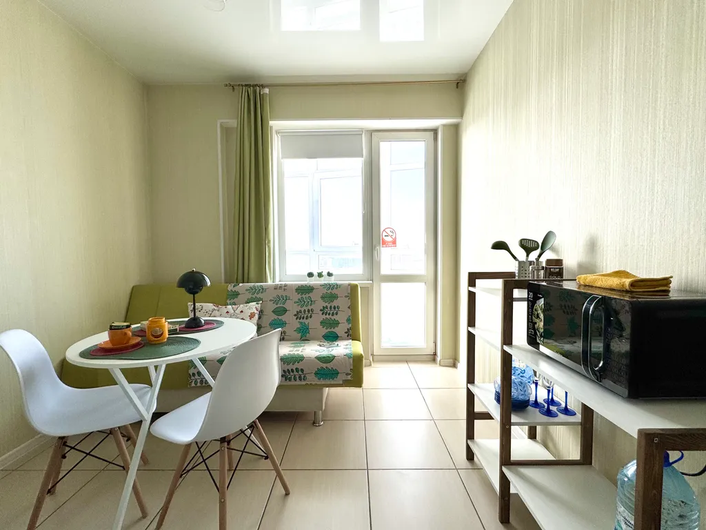 Уютная квартира на 23 этаже