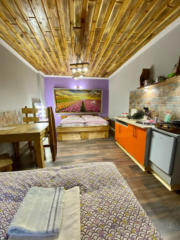 Апартаменты студио с отдельным входом для 3 гостей на озере Дривяты