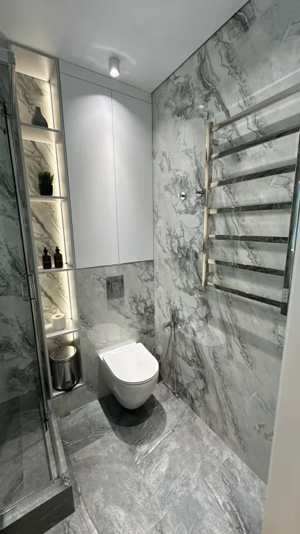 Современная студия с новым ремонтом