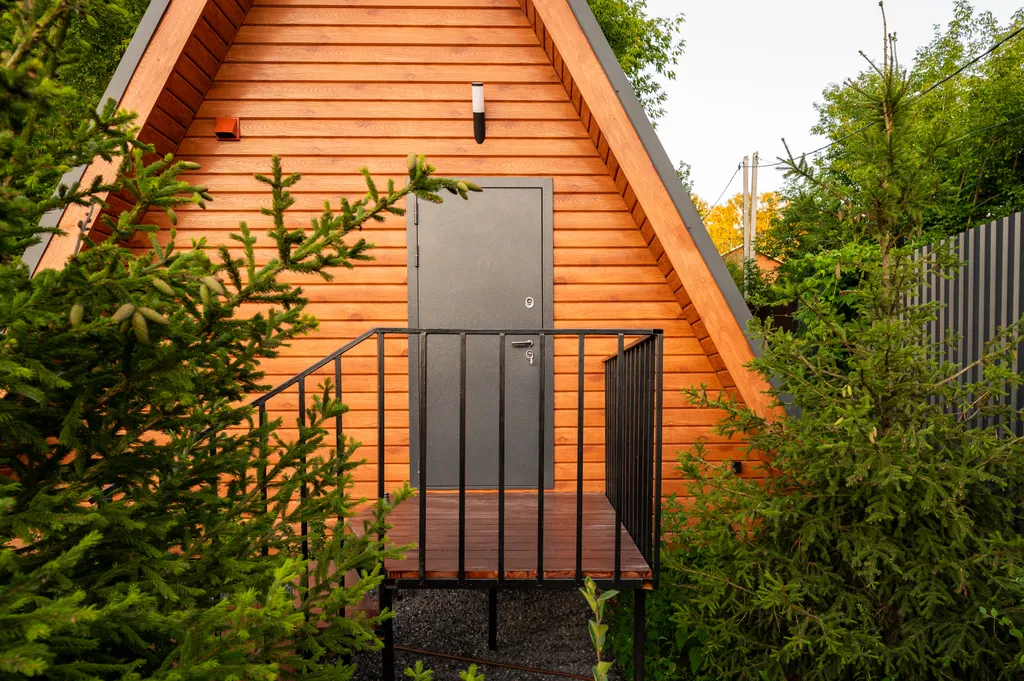 Коттедж Коттедж 2-х местный А-фрейм — Казань