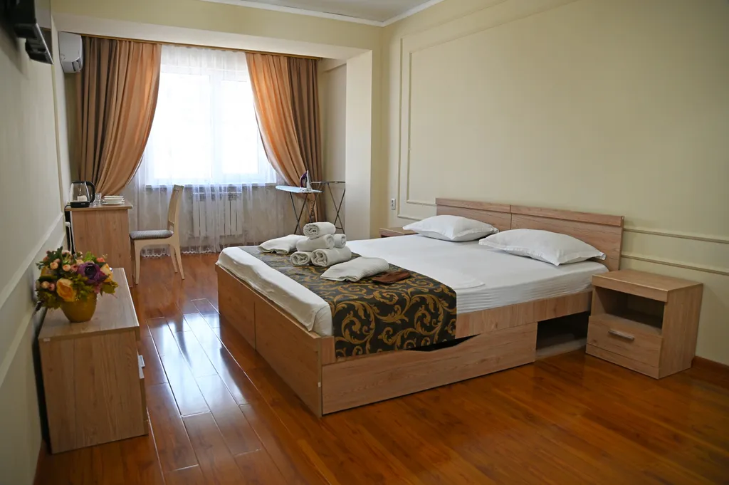 Квартира Уютный двухместный номер в центре города в ЖК Молодежный — аренда посуточно в Алматы