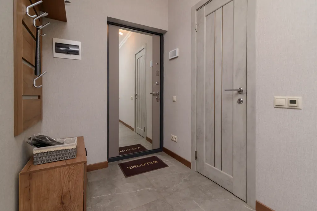 Уютная квартира с панорамными окнами