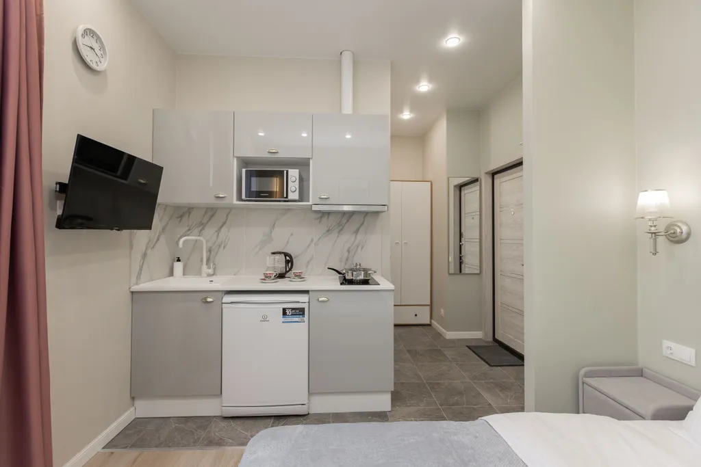 Квартира Квартира Уютная студия возле метро Кунцевская — Москва