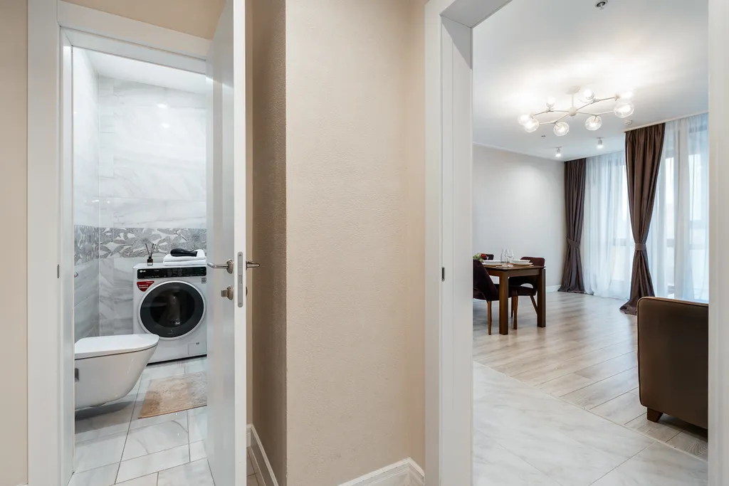 Квартира Комфортные двухкомнатные апартаменты в ЖК Лайнер — Москва