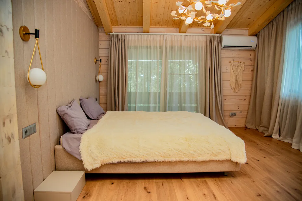 Шале Гнездо с бассейном и сауной