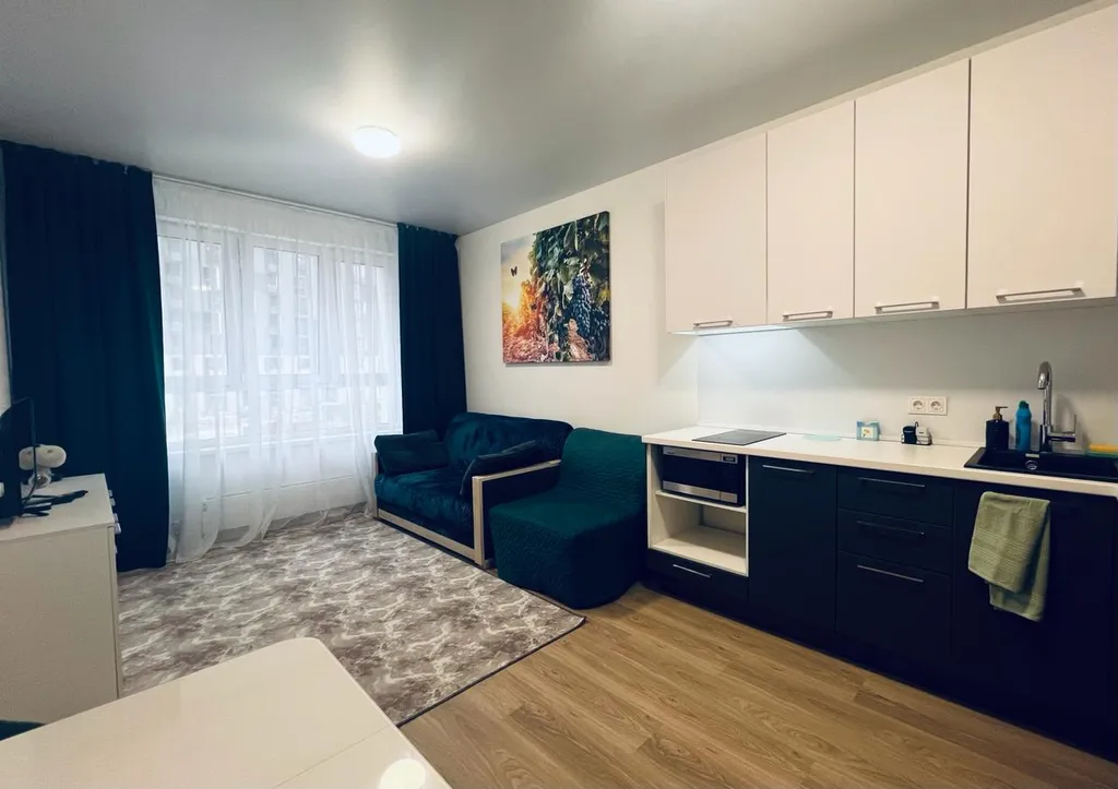 Квартира Уютная студия в новом ЖК рядом с Пироговским лесопарком — аренда посуточно в Мытищи