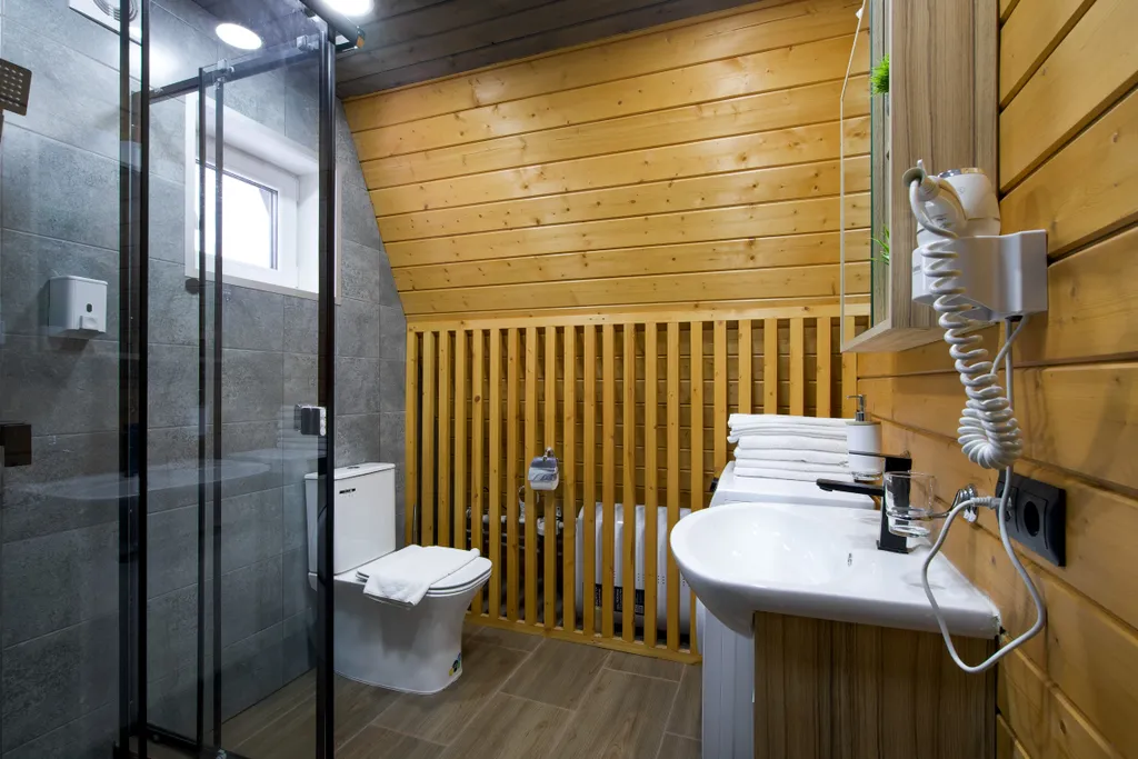 Коттедж Дом Loft на Красном озере — Коробицыно