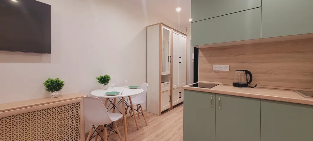 Уютная квартира-студия со всеми удобствами