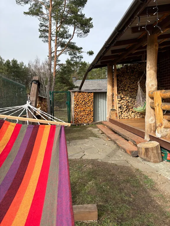 Дом с балконом у озера Нарочь