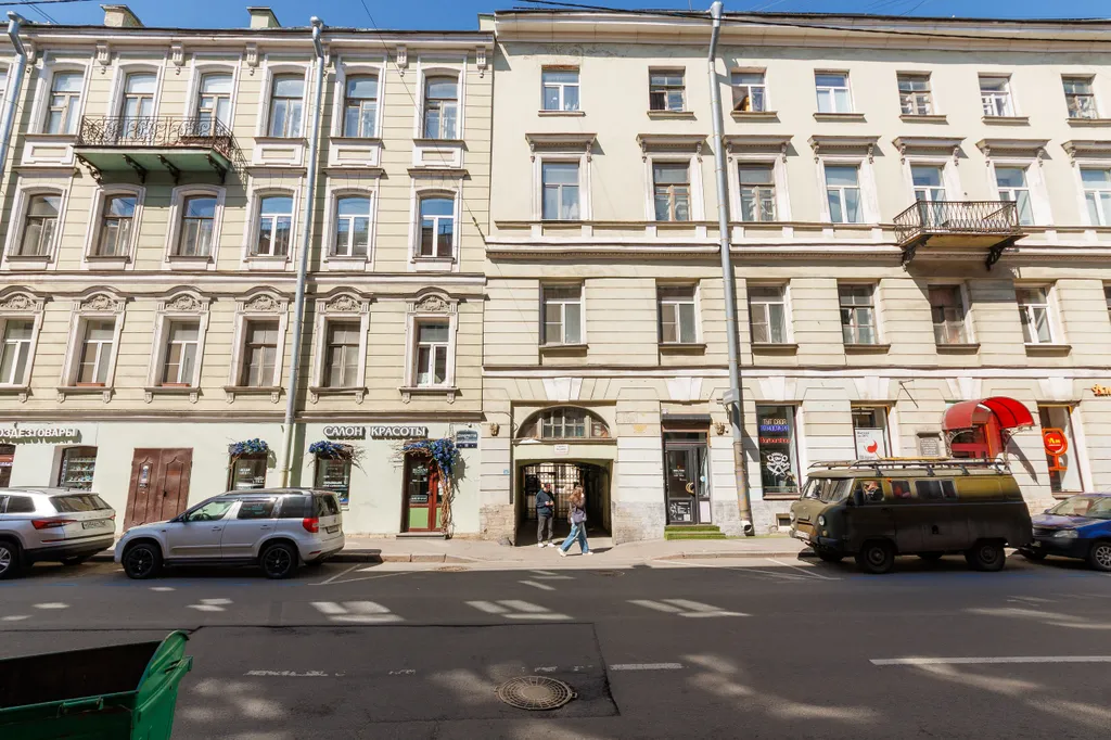 Квартира Квартира 2 спальни у Фонарного переулка — Санкт-Петербург