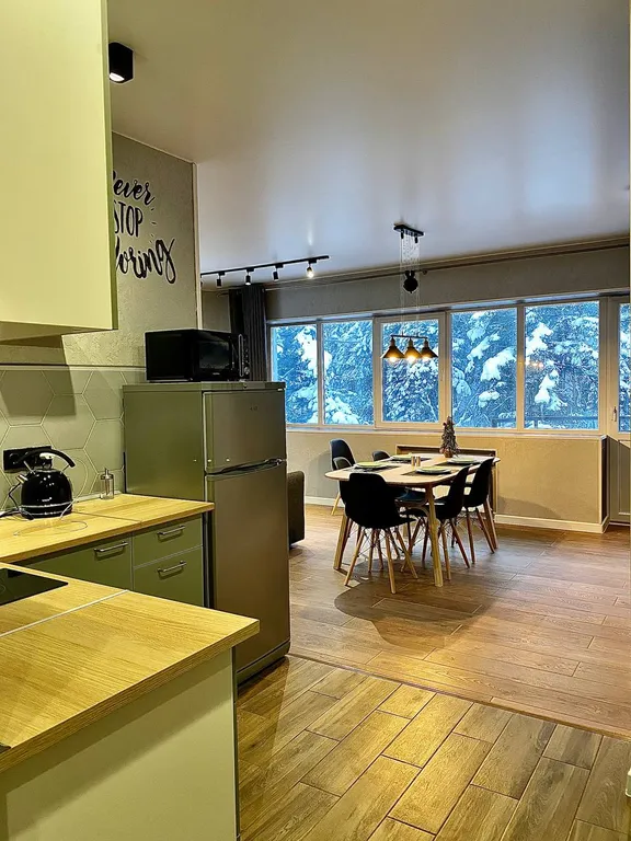 Уютная квартира с видом на лес Dombay flats "Горы"