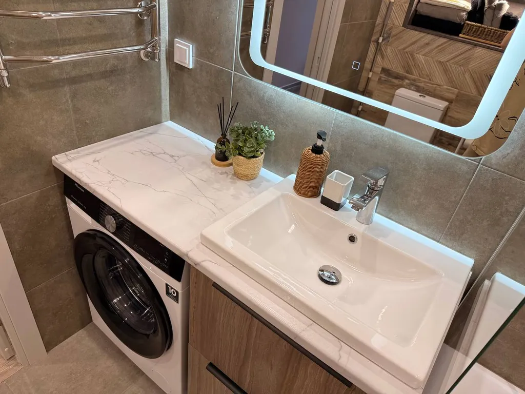 Стильная дизайнерская однушка в новом спальном районе