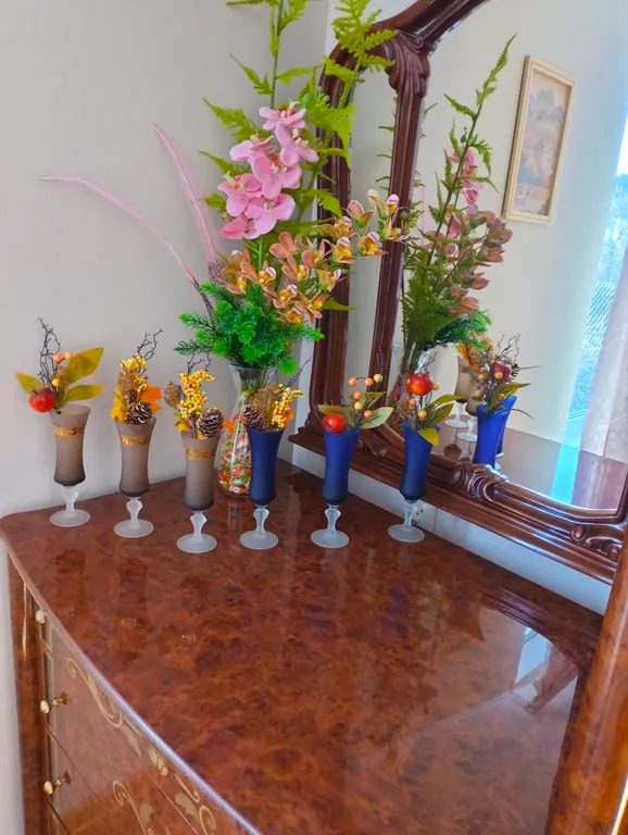 Уютный дом с цветами, видом на горы, мангалом