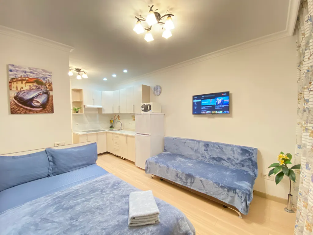 Квартира Уютная студия — аренда посуточно в Алматы