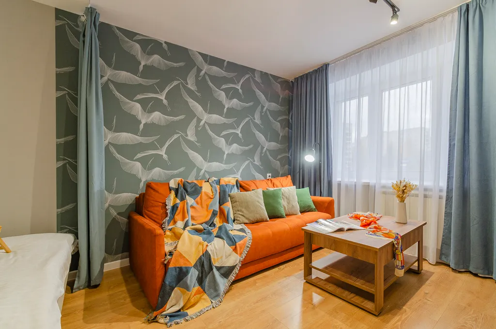 Стильная 1-комнатная