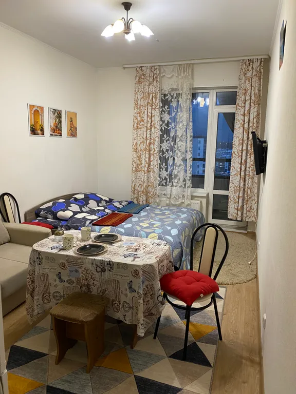 Квартира Квартира Уютная студия — Санкт-Петербург