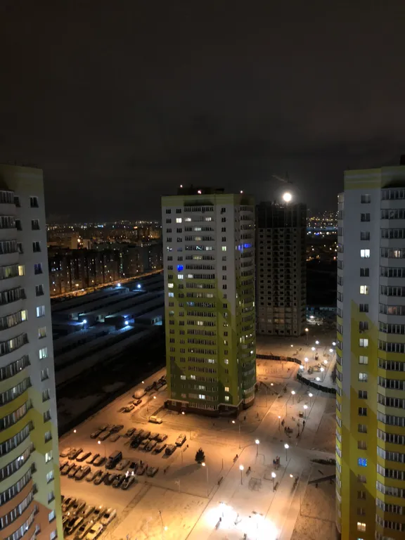 Квартира в облаках, на 21 этаже