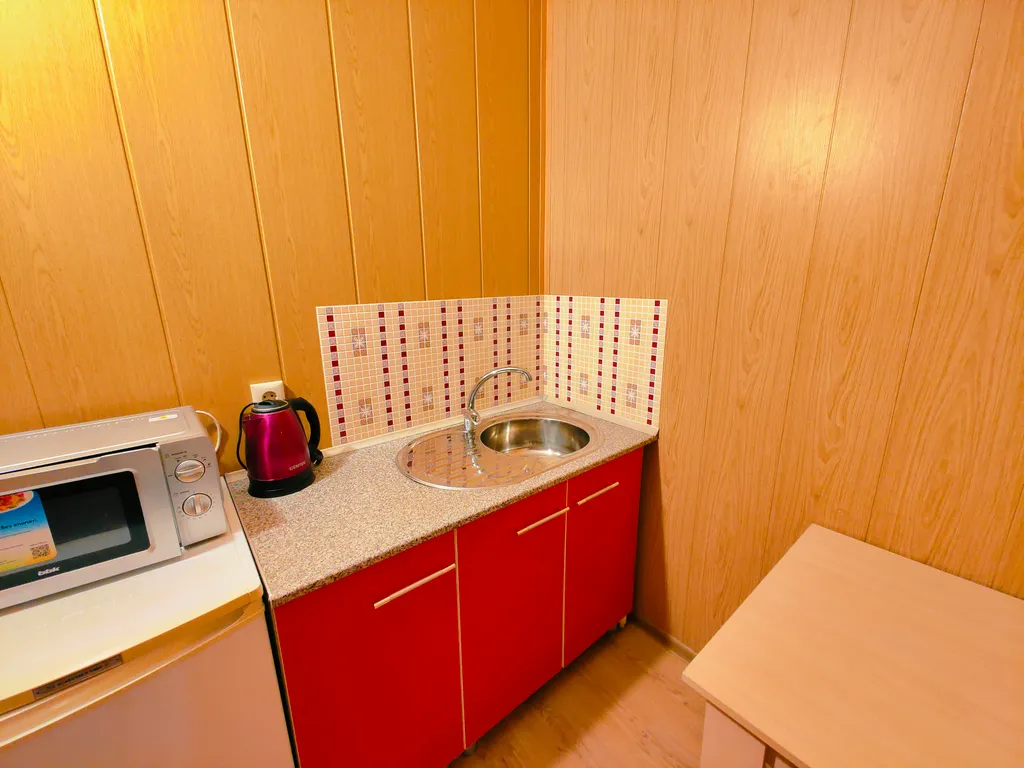 Двухкомнатные пятиместные апартаменты с мини-кухней