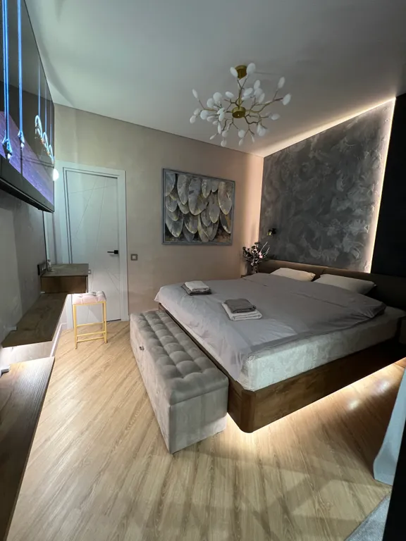 Скромный лофт с нотками поп-арта недалеко от центра