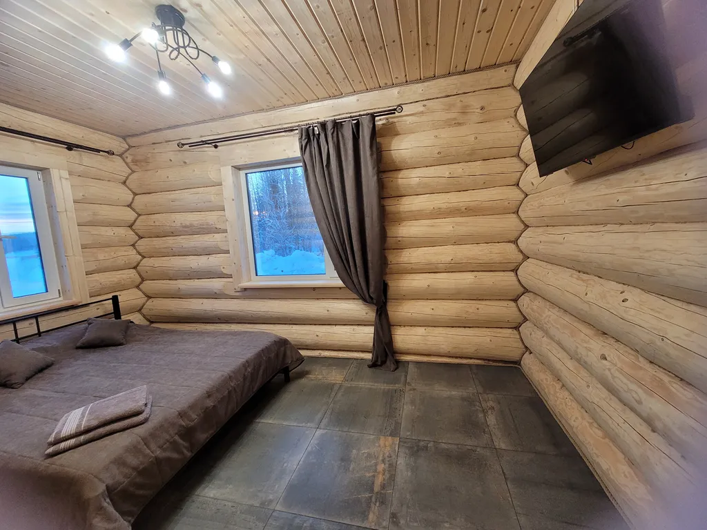 Новый дом из бревна