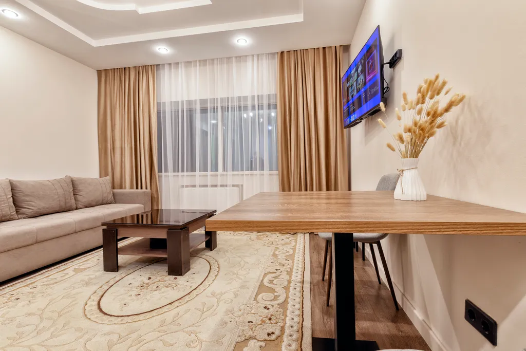 Квартира Элитные апартаменты с панорамным видом из окна в самом центре столицы — аренда посуточно в Астана (Нур-Султан)