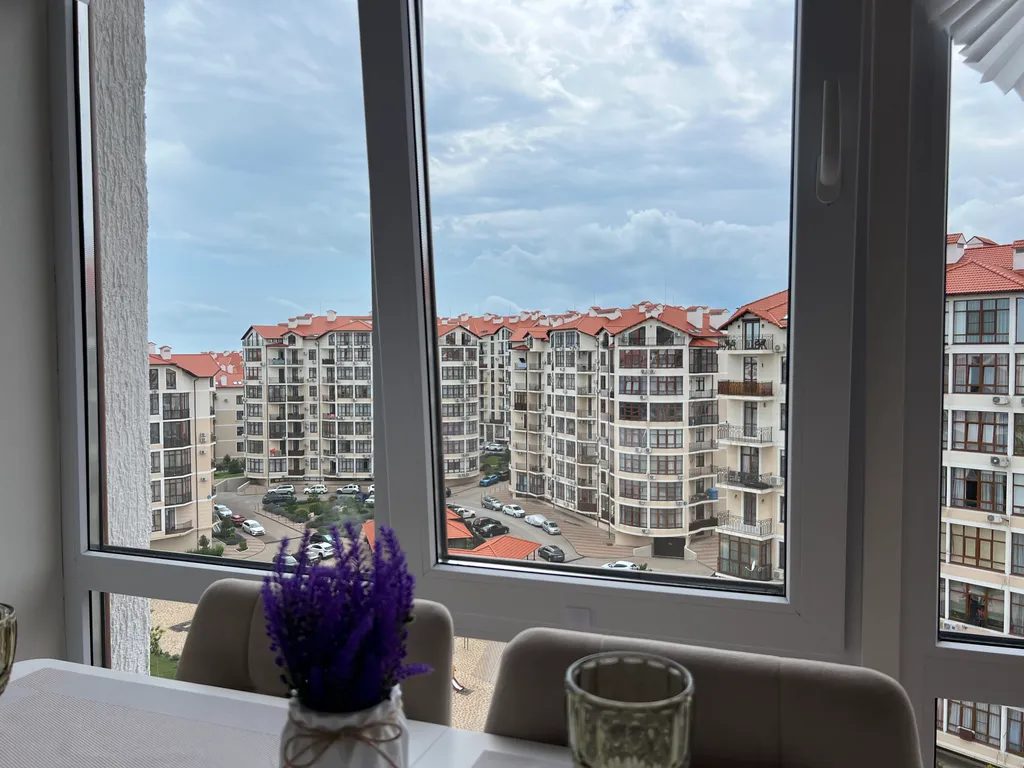 Квартира Квартира Яркая квартирка с кусочком моря — Геленджик