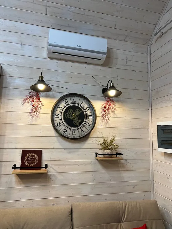 Коттедж Коттедж Комфортабельный барнхаус с баней и купелью для отдыха вдали от города — Шишкино