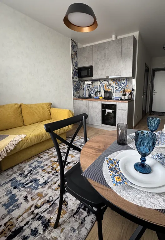 Квартира с большой кухней-гостиной и уютной изолированной спальней — аренда посуточно в Долгопрудный