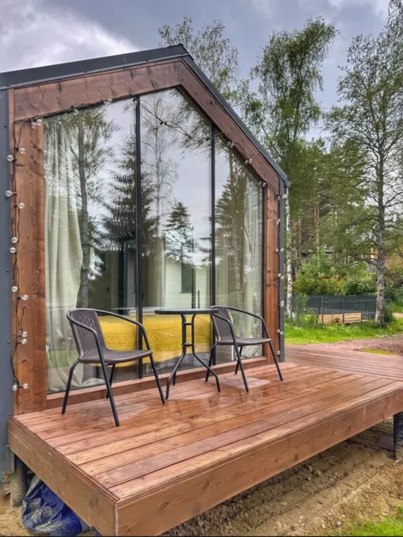 Уютный домик для двоих с мангалом