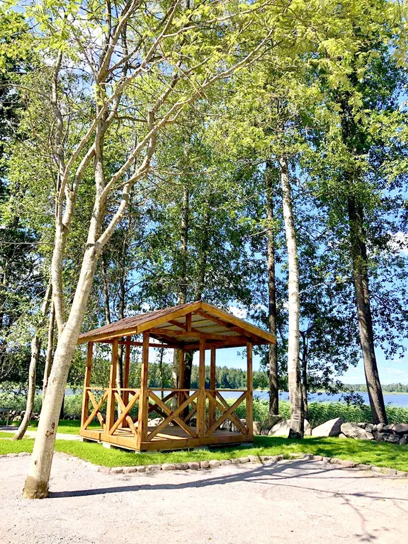 Коттедж Коттедж на берегу озера Вуокса — Марьино