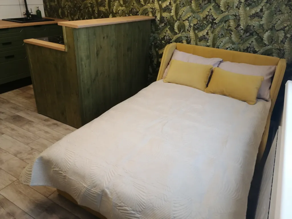 Атмосферная студия с дизайнерским ремонтом