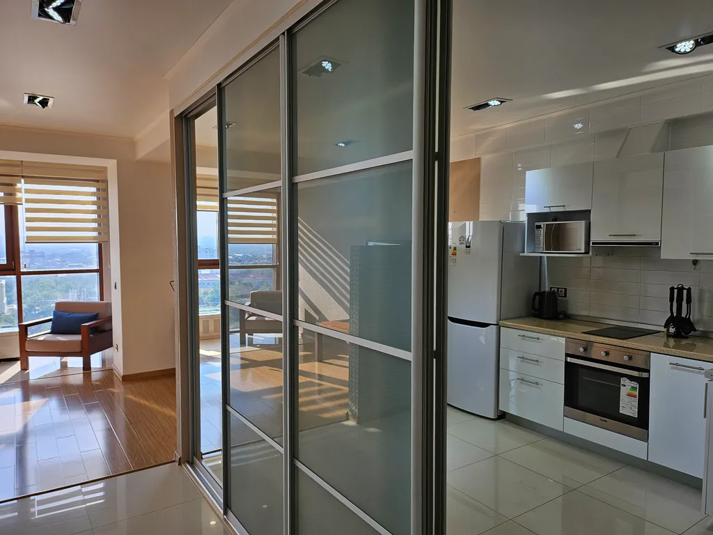 Уютная квартира в центре с видом на город