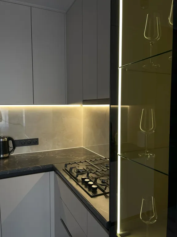 Квартира конфетка с современным интерьером